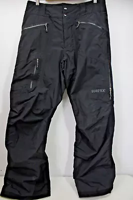 Patagonia  Men's Size  Medium  Gore-tex  Black Nylon  Snowboard / Ski Pants • $125