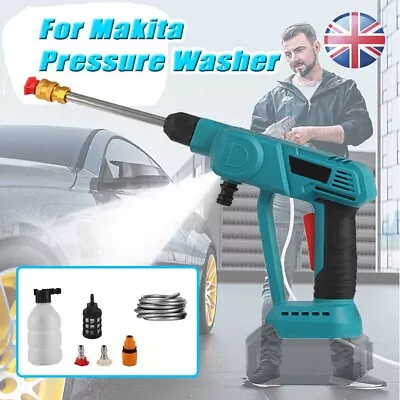 £38.99 • Buy For Makita 18V Cordless High Pressure Washer Gun Water Car Auto Jet Wash Cleaner
