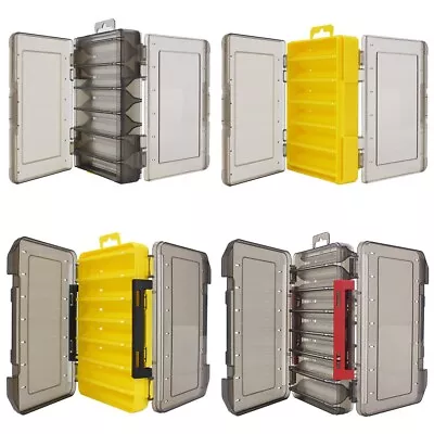 Conveniently Store Your Fishing Gear With This Double Sided Tackle Box • $23.51