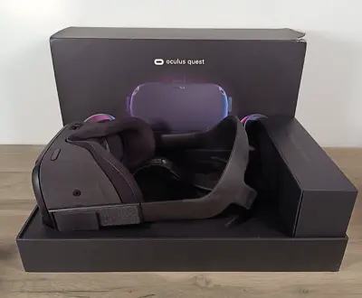Meta/Oculus Quest (1) 128GB Virtual Reality VR - HEADSET ONLY LENS SCRATCH • £79.99