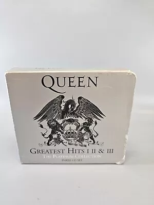 Queen Greatest Hits 1 2 & 3 Platinum Collection 3cd Fast Free P&p • £9.44