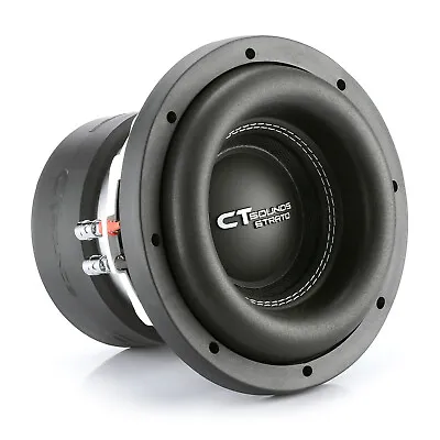 CT Sounds STRATO-8-D2 1200 Watt Max Power 8 Inch Car Subwoofer - Dual 2 Ohm • $149.99