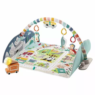 Fisher-Price | Joyful Journeys City Activity Gym & Jumbo Mat For Babies • £52.99