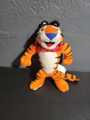 Tony The Tiger Plush 8  Kelloggs 1997 Frosted Flakes Stuffed Animal Toy Vintage • $5.70