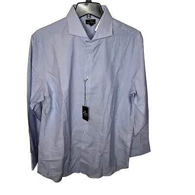 J.Crew Mens Ludlow Slim Fit Premium Cotton Dress Shirt Blue Size 15H/33 AI872 • $50