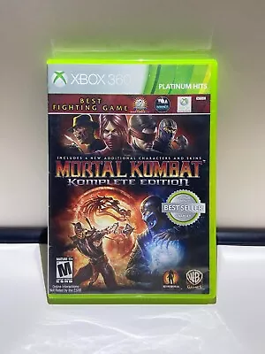 Mortal Kombat Komplete Edition - Microsoft Xbox 360 • $24.99