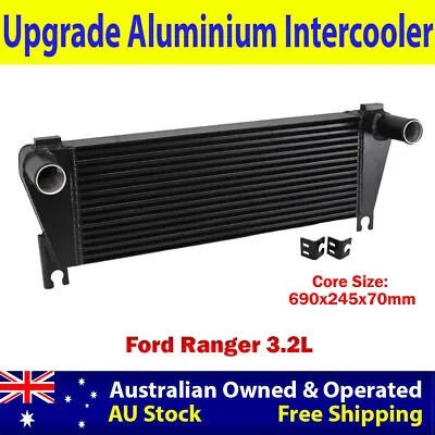 Upgrade Aluminium 70mm Intercooler For Ford Ranger 3.2L • $620