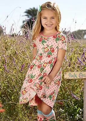 MATILDA JANE Girls Brilliant Daydream Pretty In Pink Dress SIZE 2 Pre-owned • $22