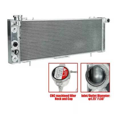 3 Row Core Aluminum Radiator For 1991-2001 Jeep Cherokee XJ Comanche 2.5/4.0L • $98.99