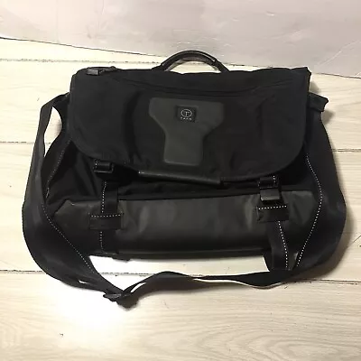 Tumi T-tech Black Ballistic Nylon Laptop Business Bag # 57175d • $39