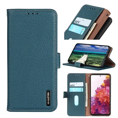 For OnePlus 11/10/9/T/Pro Colourful Real Leather Flip Wallet Case Cover • $39.59