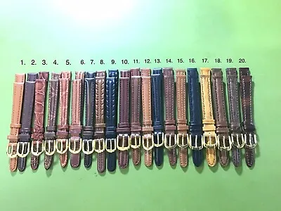 Quality Lady’s Genuine Leather Watch Band 10mm • $5.19