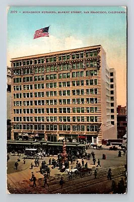 San Francisco CA-California Monadnock Building C1919 Antique Vintage Postcard • $7.99