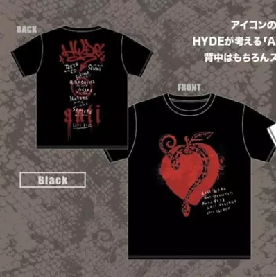 NEW HYDE Hyde LIVE 2019 ANTI Official T-shirt L Size Black L'Arc En Ciel VAMPS • $69.99