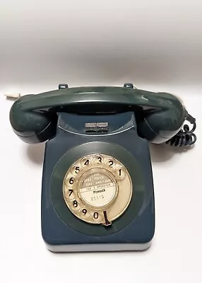 Model 746 Vintage Dial Telephone Two Tone Green 70s  • £25.55