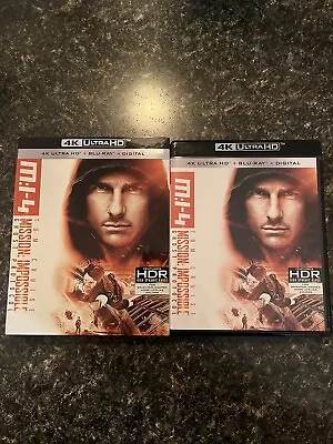 Mission Impossible: Ghost Protocol 4K Ultra HD + Blu-ray W/Rare OOP Slipcover! • $15.50