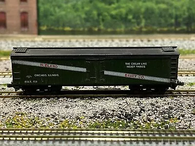 N Scale - Roundhouse 8273 Wieland Dairy 50' Express Reefer WDX739 N5183 • $14.99