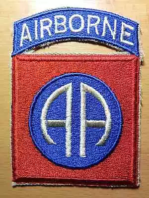 U.S.ARMY WW2 CUT-EDGE 82nd AIRBORNE DIVISION PATCH  • £7.72