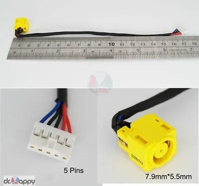 DC Power Jack Charging Port Socket Cable For Lenovo IdeaPad B580 B590 M590 V580 • $3.30