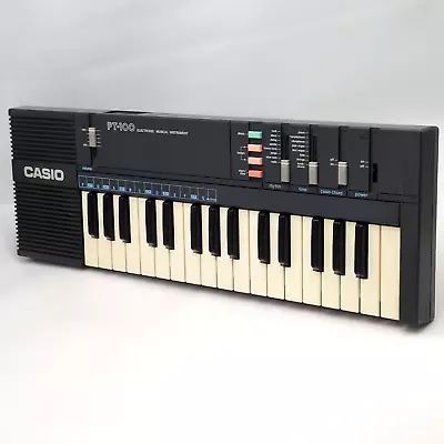 Vintage Casio Keyboard PT-100 Electronic Music Instrument • $36.41