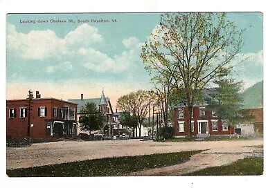 South Royalton VT Looking Down Chelsen Street Vintage Postcards • $8.90