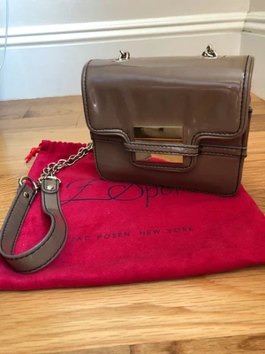 $45 • Buy Z Spoke Zac Posen Americana Mini Crossbody Bag With Chain Strap, Brown