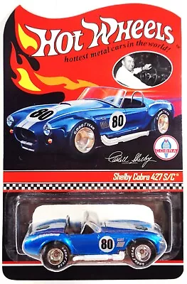 Hot Wheels Rlc Shelby Cobra 427 S/c Carroll Shelby 80th Birthday Custom Made • $144.99