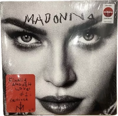 Madonna -  Finally Enough Love Crystal Clear Vinyl LP - SEALED - Box Mailed • $14.99