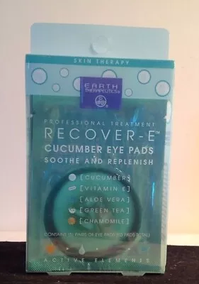 Earth Therapeutics Cucumber Eye Pads 5 Ea In Pack • $8.54