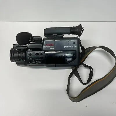 Panasonic NV-MC6 VHS-C Movie Recorder CamCorder  Retro VHSC  Untested • $54.45