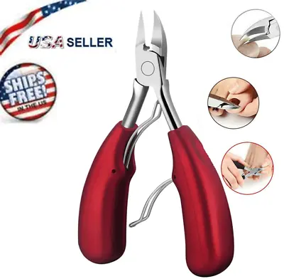 Toenail Clippers For Thick Ingrown Toe Nails Heavy Duty Precision Nail Scissor • $9.95