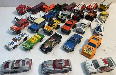 Lot X29 1980s Matchbox Diecast Cars Trucks AMX Bomb Big Foot 4x4 Vintage • $40