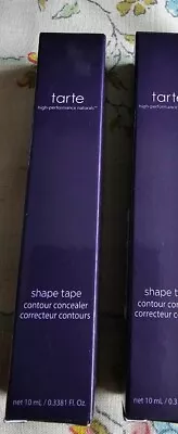 Tarte Shape Tape Contour Concealer Full Size 10ml 12S FAIR X 1 CONCEALER • £9.99