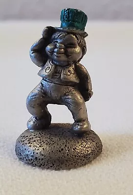 Hudson Fine Pewter Leprechaun Entertainer Carnival Miniature Figurine Circus • $15