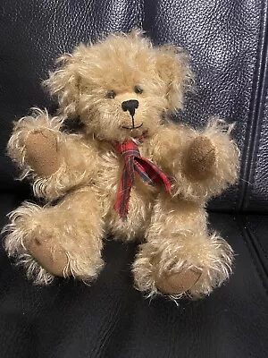 Carol Anderson Bear Jointed Handmade Collectible 7” • £10