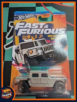 Hotwheels Fast & Furious Decades Of Fast 2024 Hummer H1 • £4.99