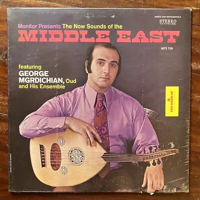 SEALED GEORGE MGRDICHIAN The Now Sounds Of The Middle East MONITOR Vinyl LP NOS • $15