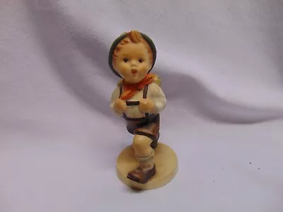 Vintage Original MJ Hummel Ceramic Figurine Boy Hiking 82 2/0 #14 Germany 4.25  • $11.99