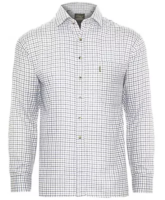 Mens Champion Tattersall Shirt Country Style Checked Long Sleeved • £13.86