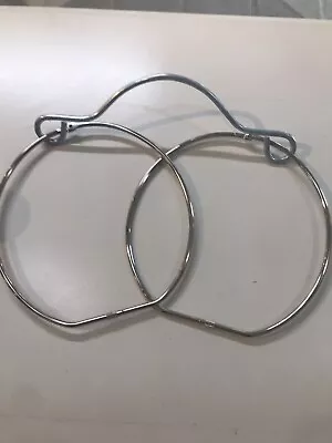 8” Chrome Steel Binder Book Rings With Handles 3 Sets • $18