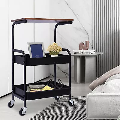 3 Tier Mobile Laptop Printer Cart Table For Scanner Computer Office Supplies USA • $45