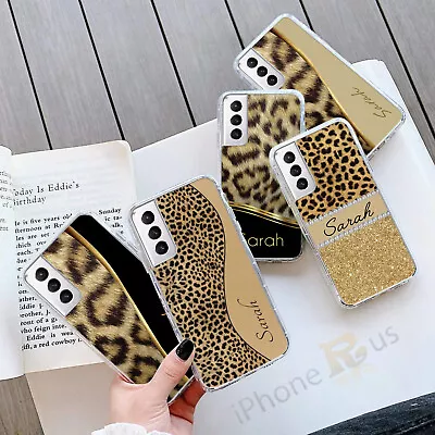 For Samsung Models S21 S20 FE A21s Personalised Animal GEL Phone Case Cover 087 • £5.99