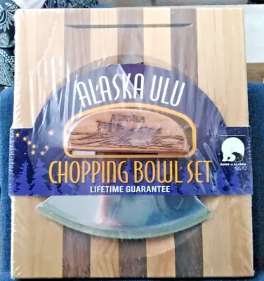 Alaska Jack's ULU Knife Chopping Bowl Set-Factory Sealed-NEW • $35.99
