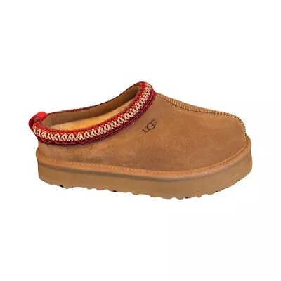 UGG Tazz Chestnut Platform Womens Shoes 1122553 Slippers Suede • $99.99