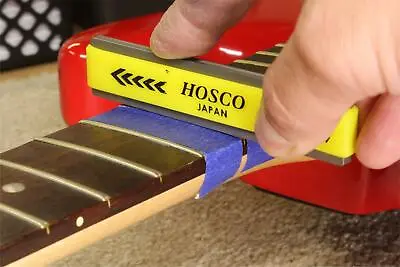 $32.99 • Buy Hosco Compact Fret Crowning File For Medium Frets, Coarse And Fine Cutting Edges