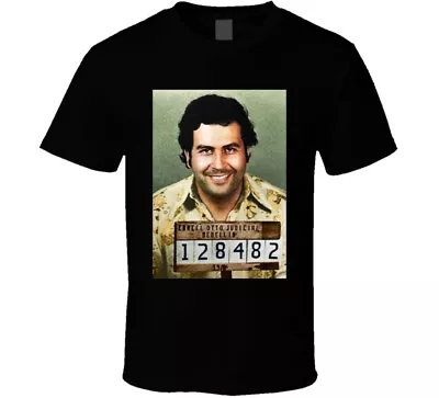 Pablo Escobar Drug Lord Mugshot T Shirt • $9.99