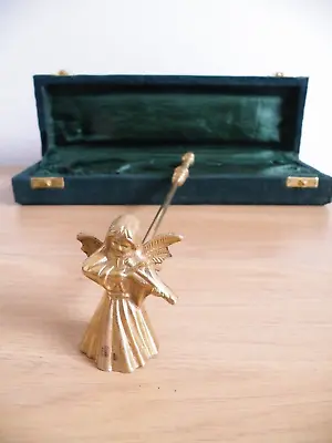 £25 • Buy Brass Angel Candle Snuffer + Case