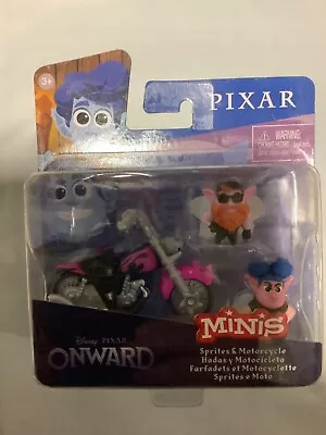 Disney Pixar Onward Sprites & Motorcycle Mini Figure New • $5.99