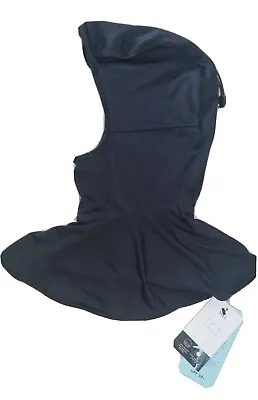 Marks And Spencer M&S Ladies Black Swim Hood/ Hat / Hijab UPF 50+ • £8.99