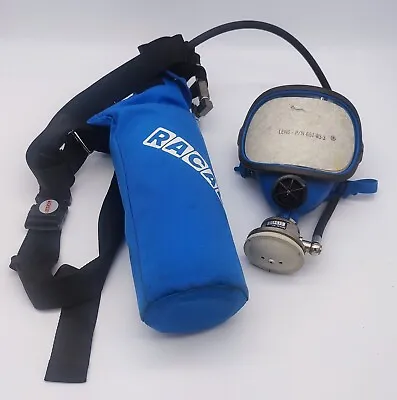 Racal Respirator Facemask W/ Tank & Regulator - Very Nice - Un-Used  • $149.50